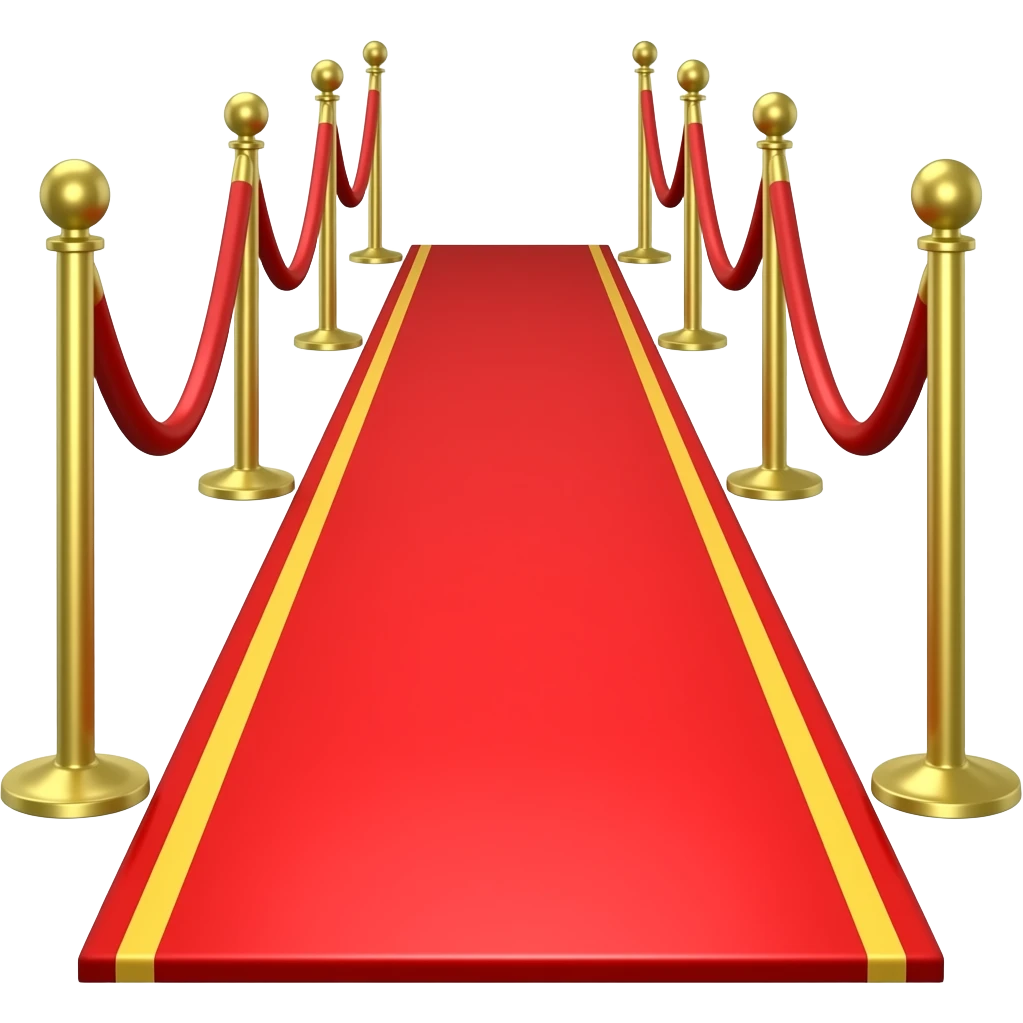 red carpet emoji