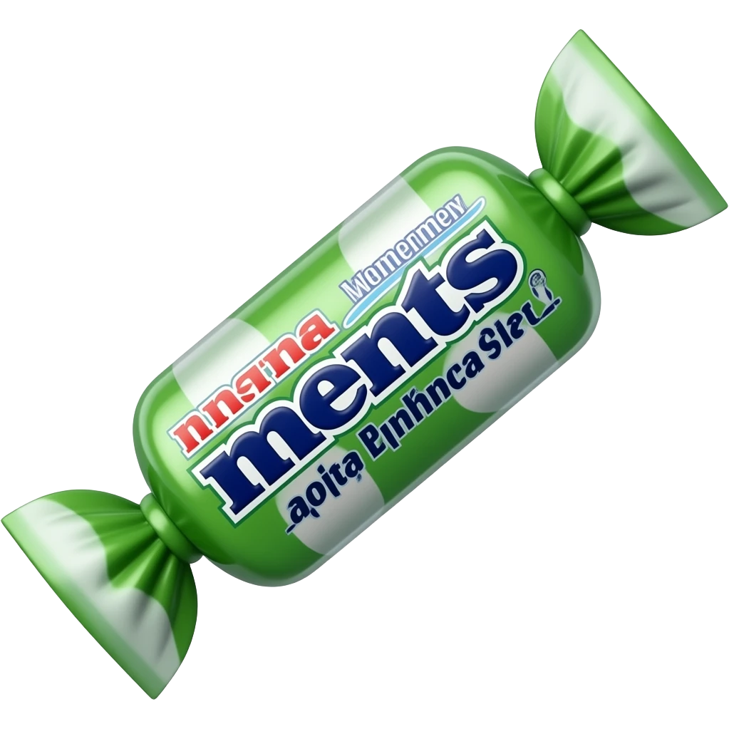 Mentos candy emoji
