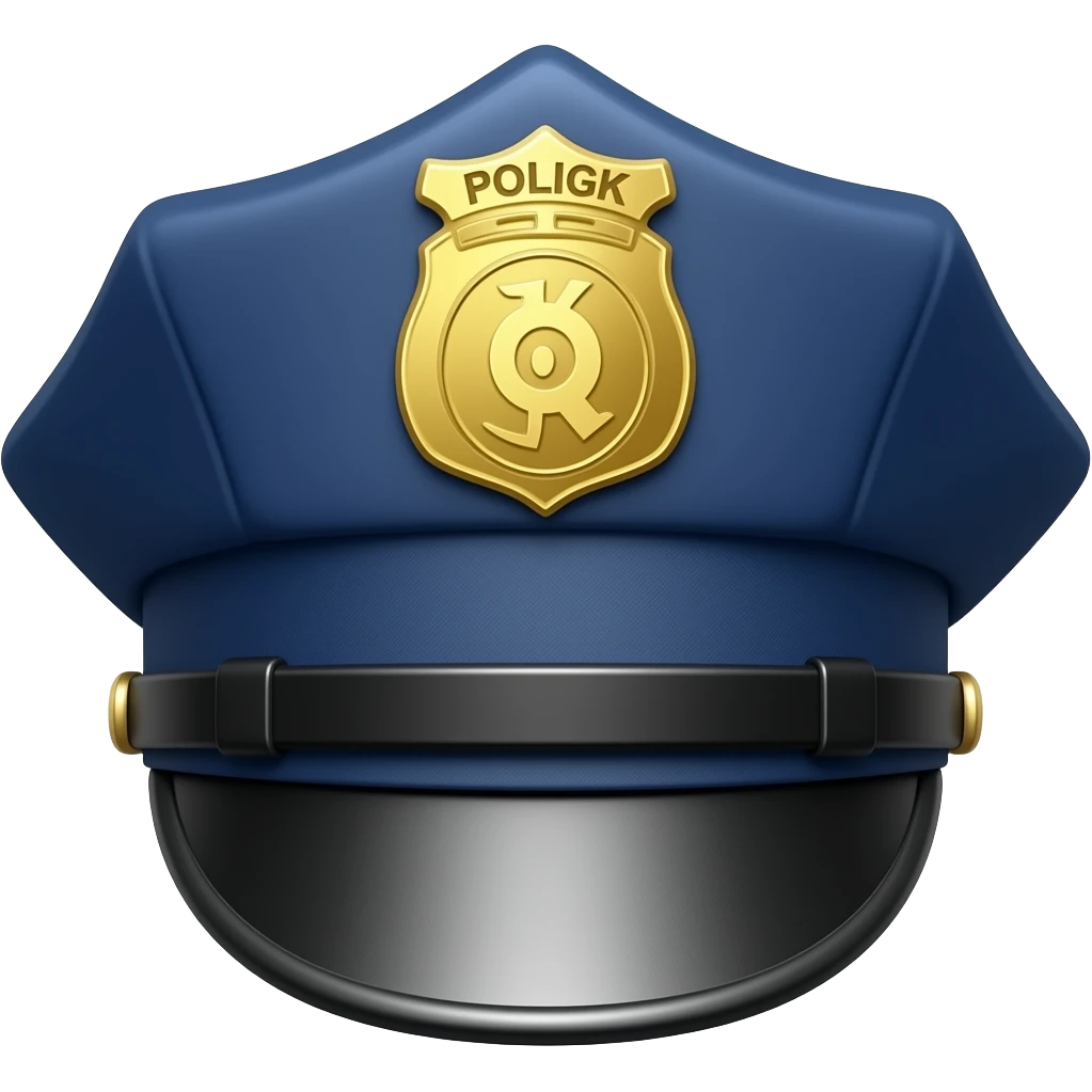 police hat emoji