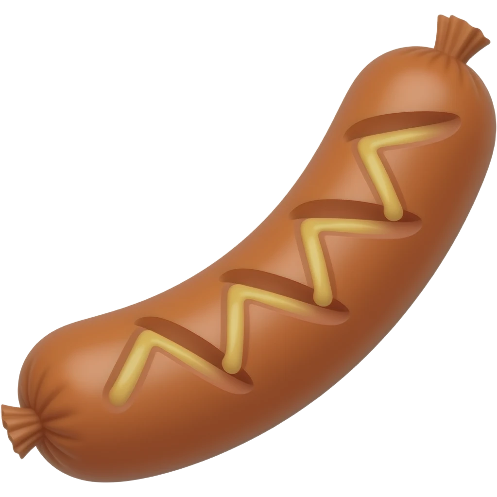 Sausage emoji