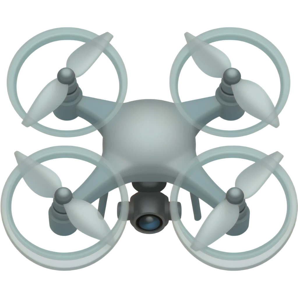Drone voando emoji