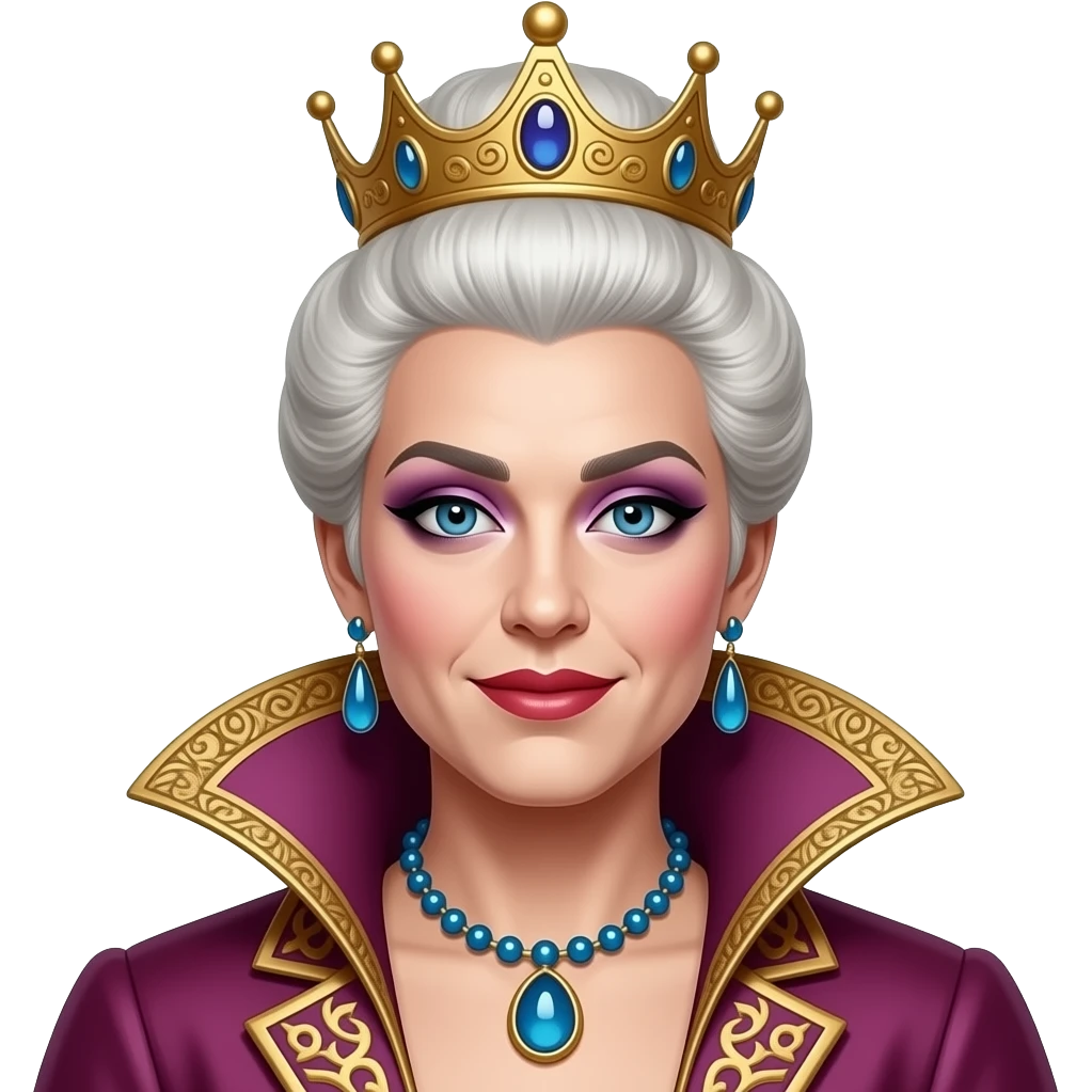 Queen Drama    Overly dramatic theatre queen. fake botox emoji