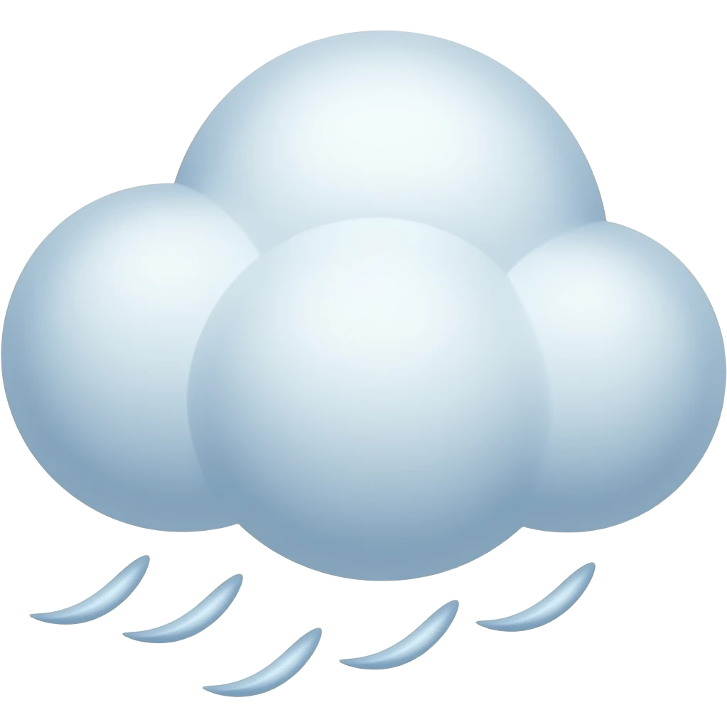 simple windy weather emoji emoji