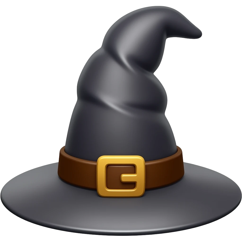 wizard hat emoji