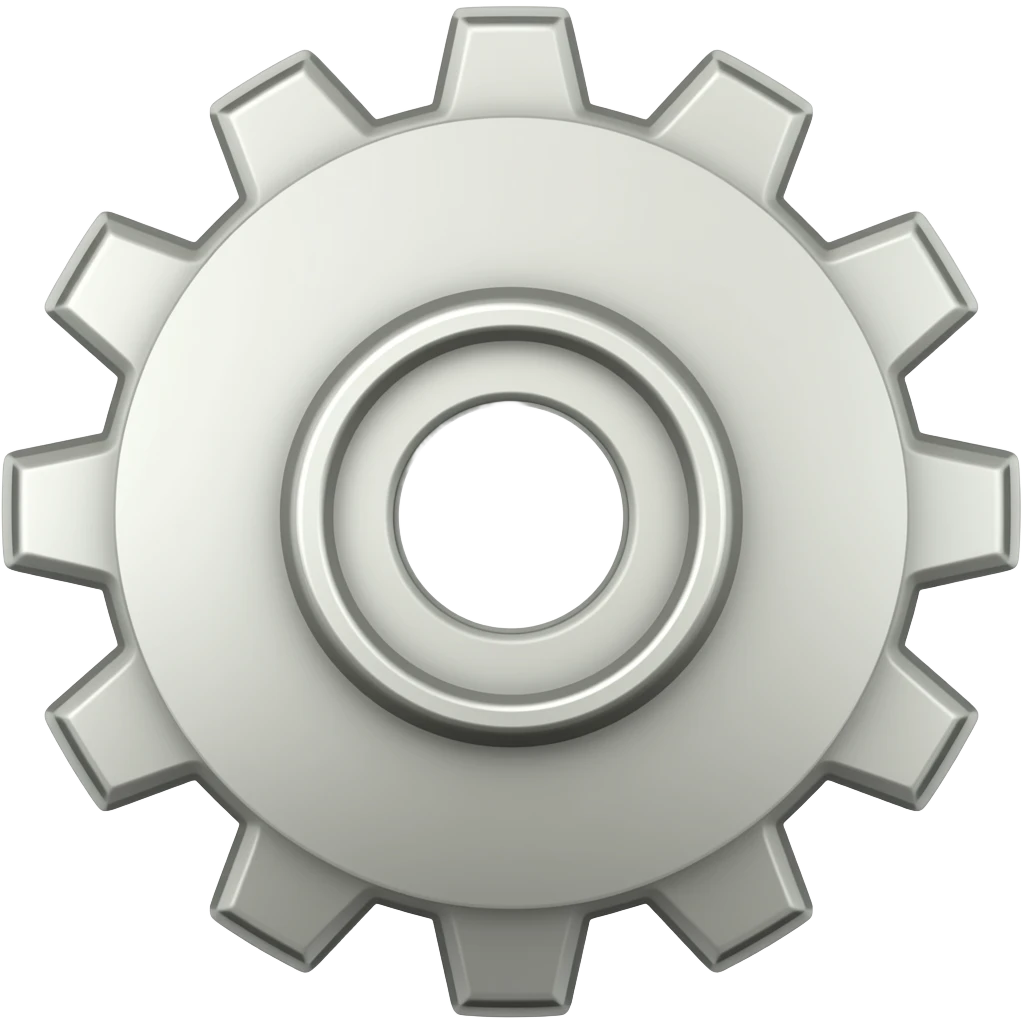 Gear. emoji