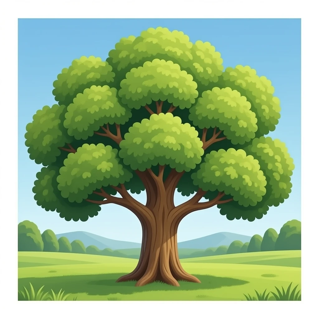 oak tree emoji