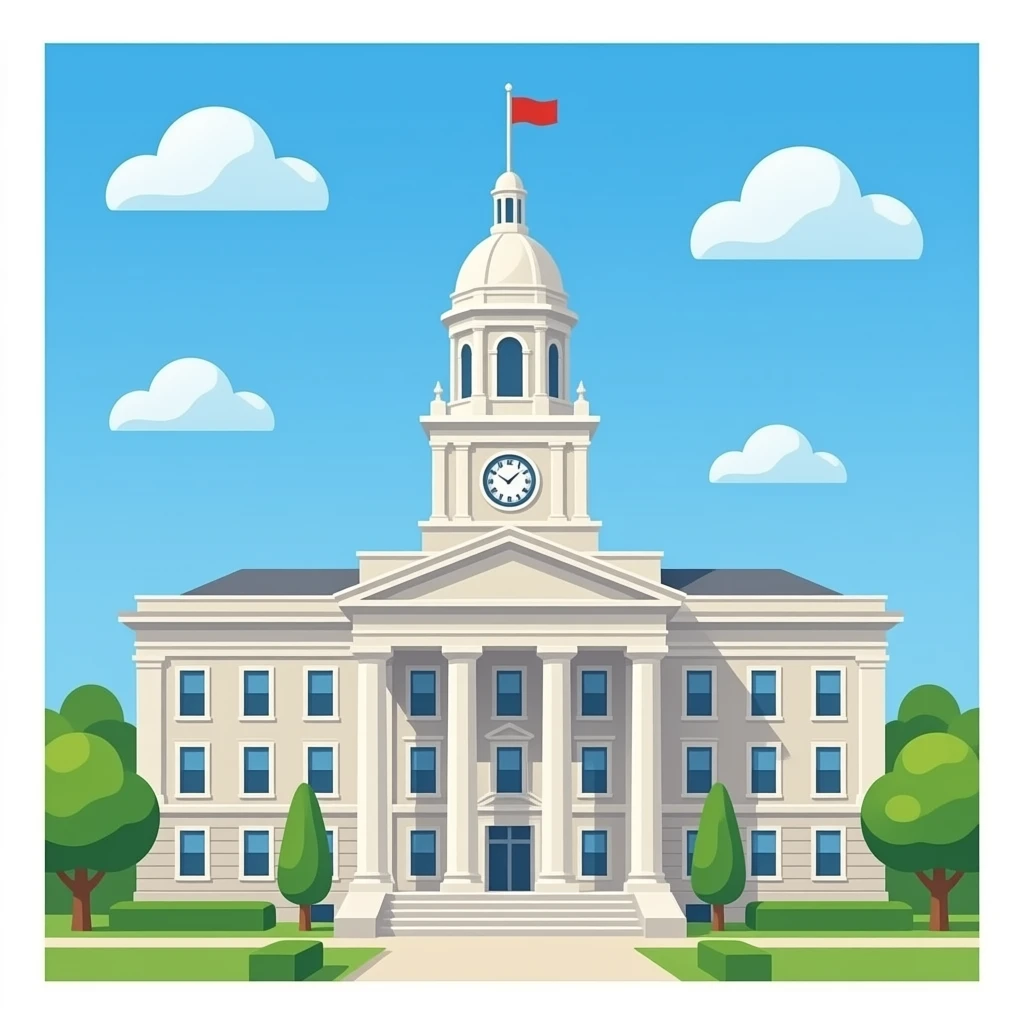 generate a city hall building emoji