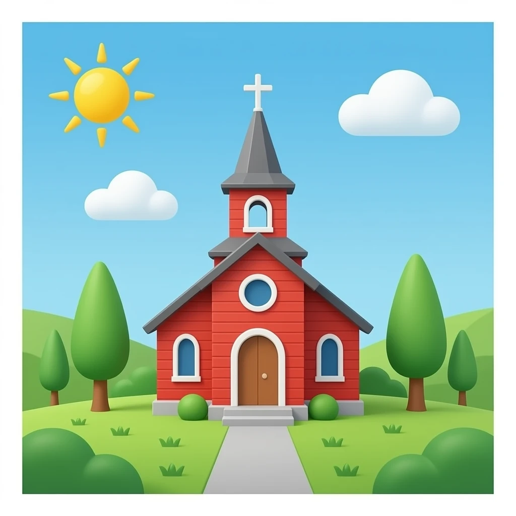 red church small no background emoji