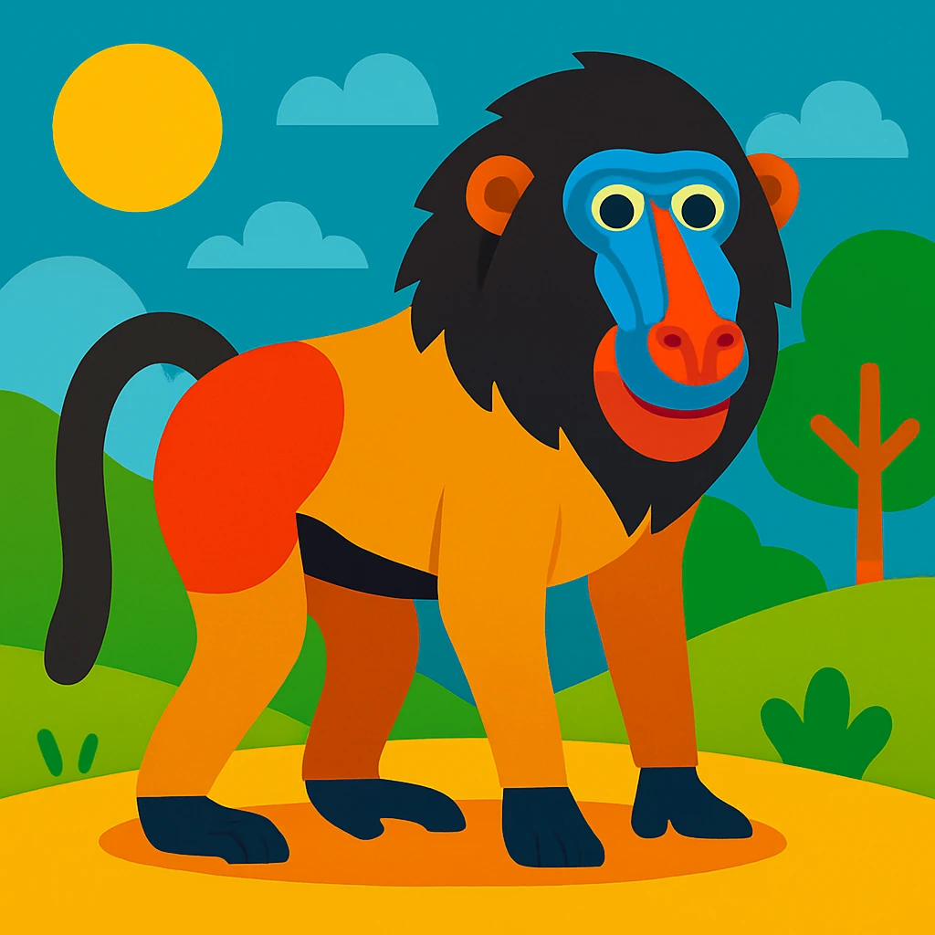 Baboon emoji
