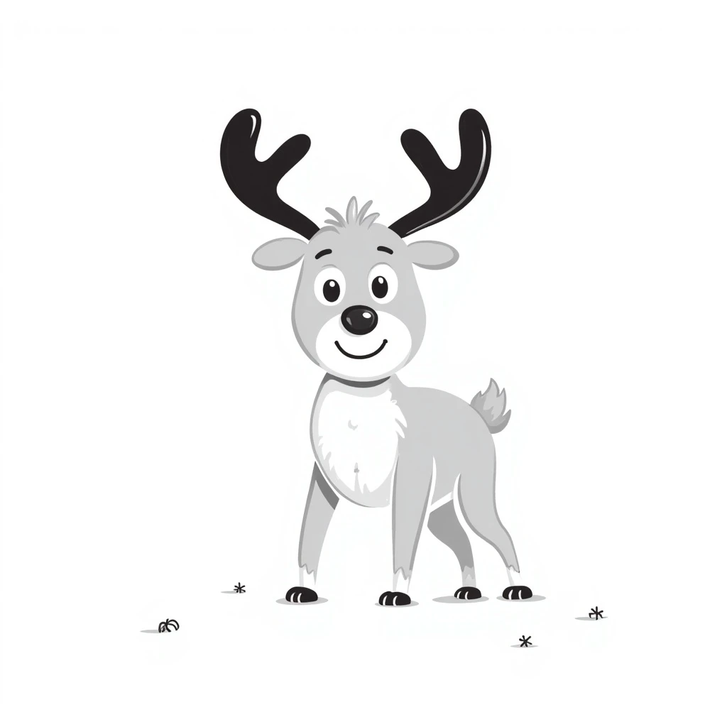 Reindeer emoji