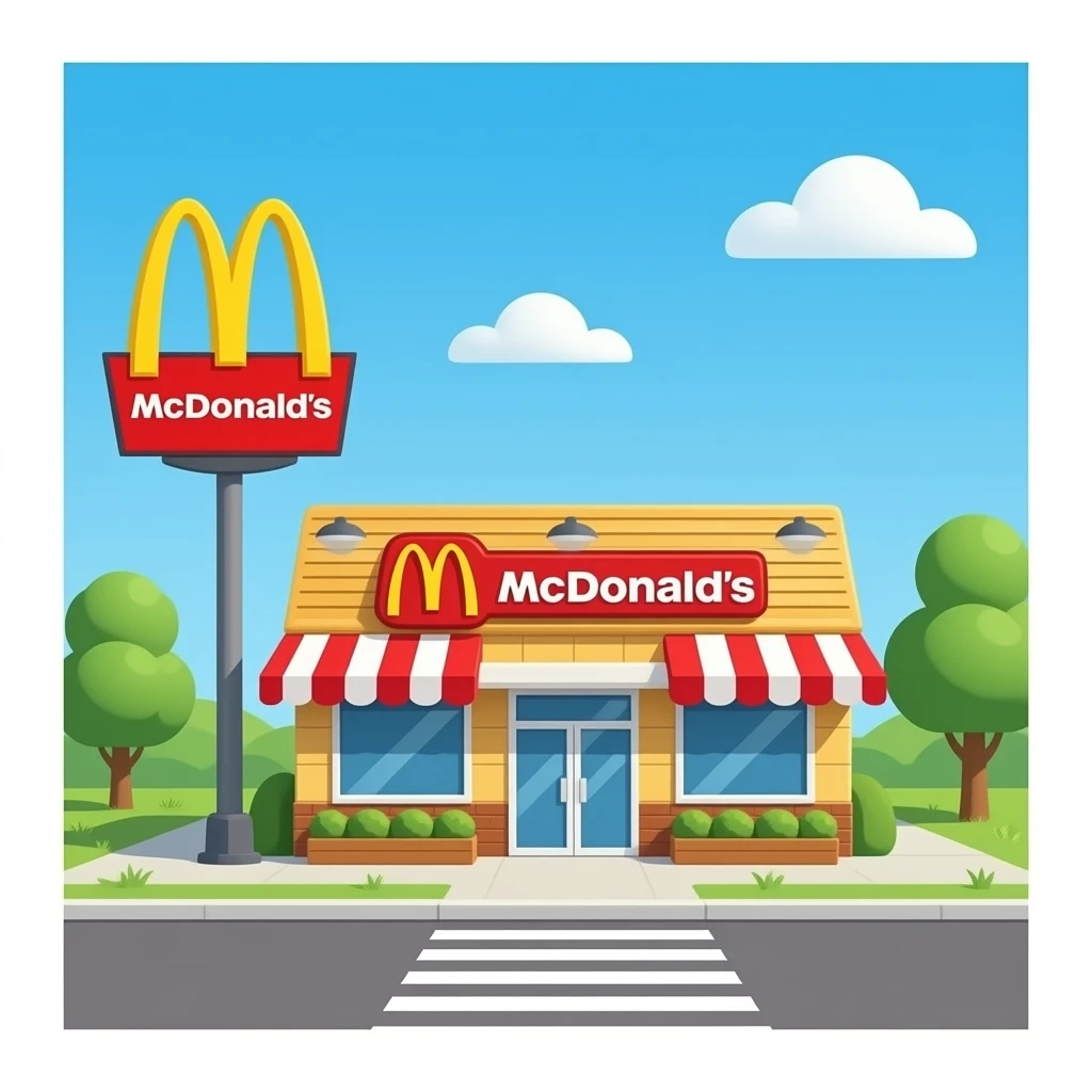 birthday mcdonald's emoji