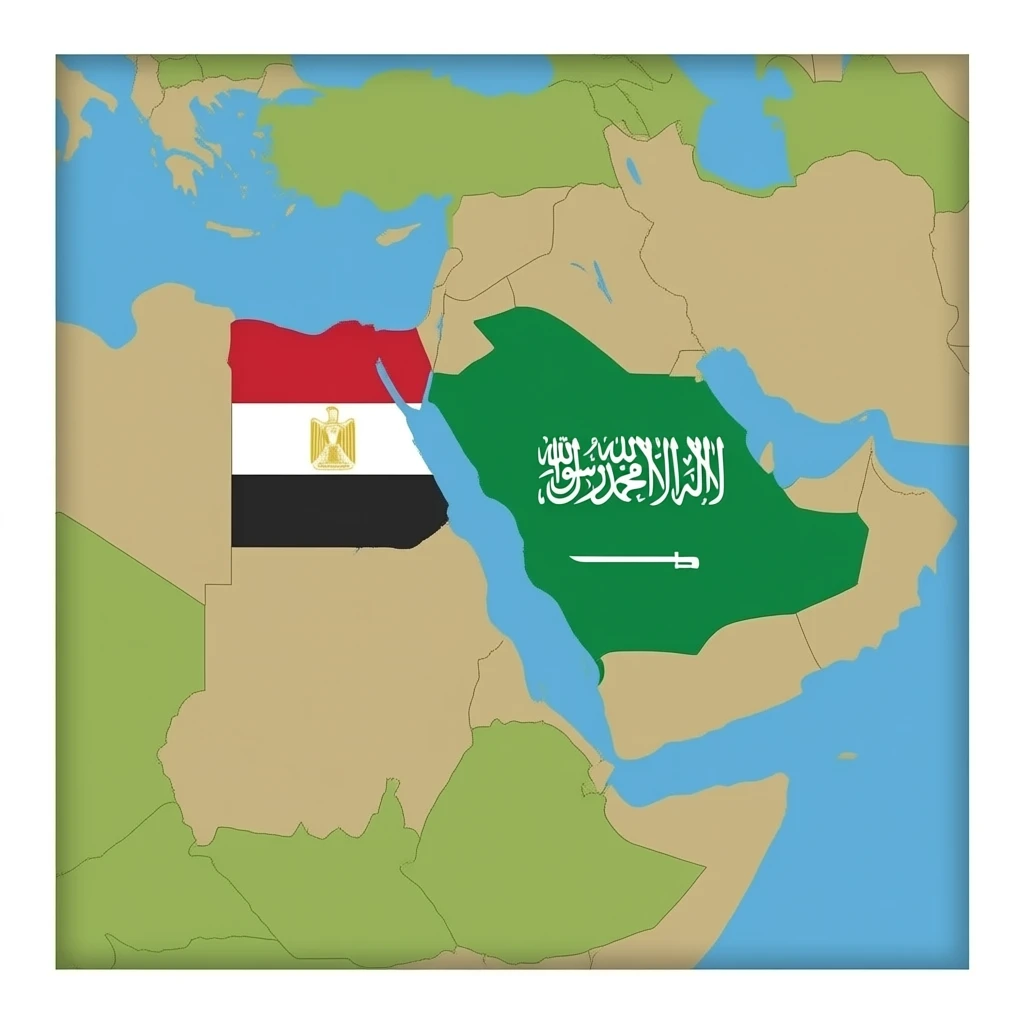If Egypt and saudi arabia united emoji