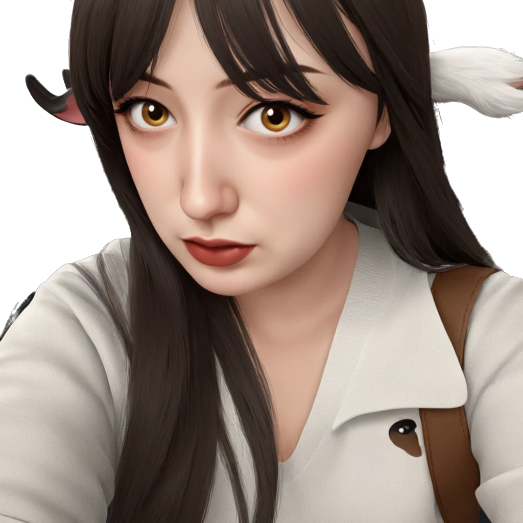 girl with animal ears emoji