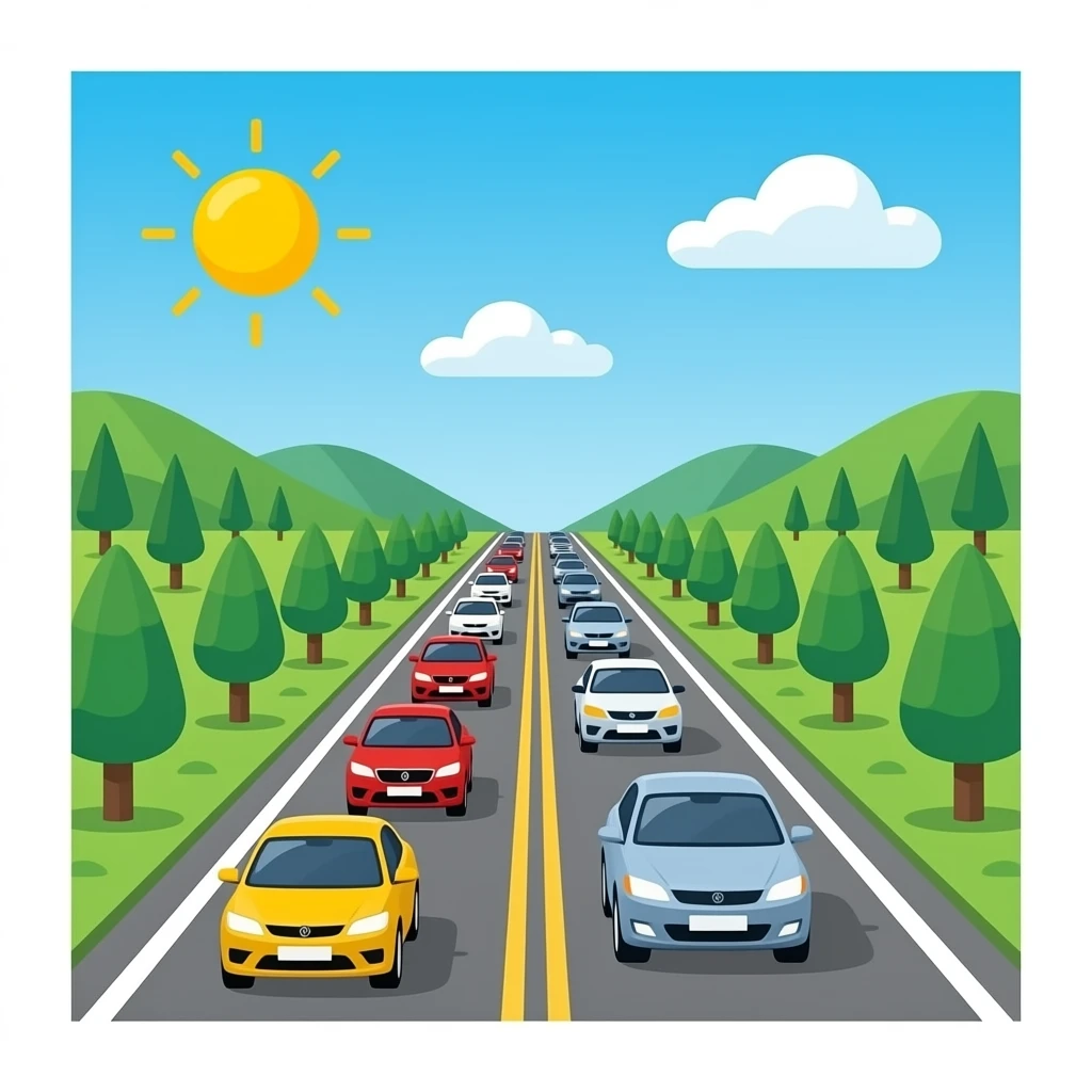 road traffic emoji