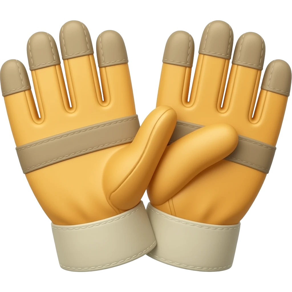 work gloves emoji