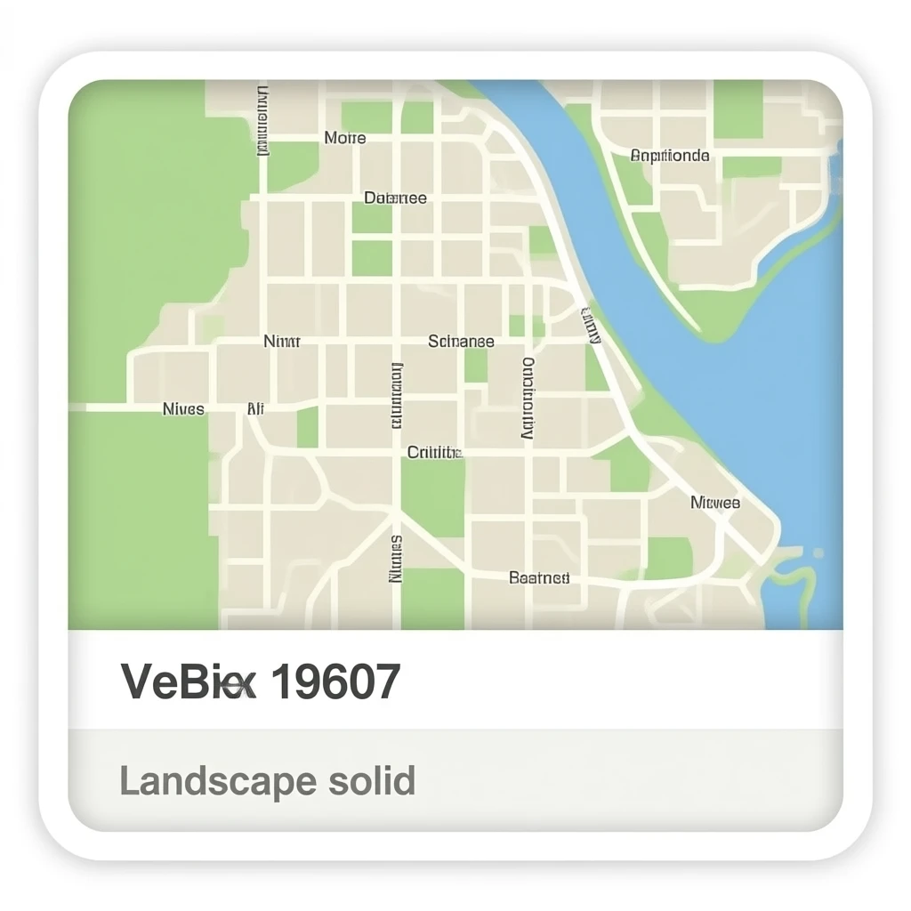 ZIP Code 19607 map emoji