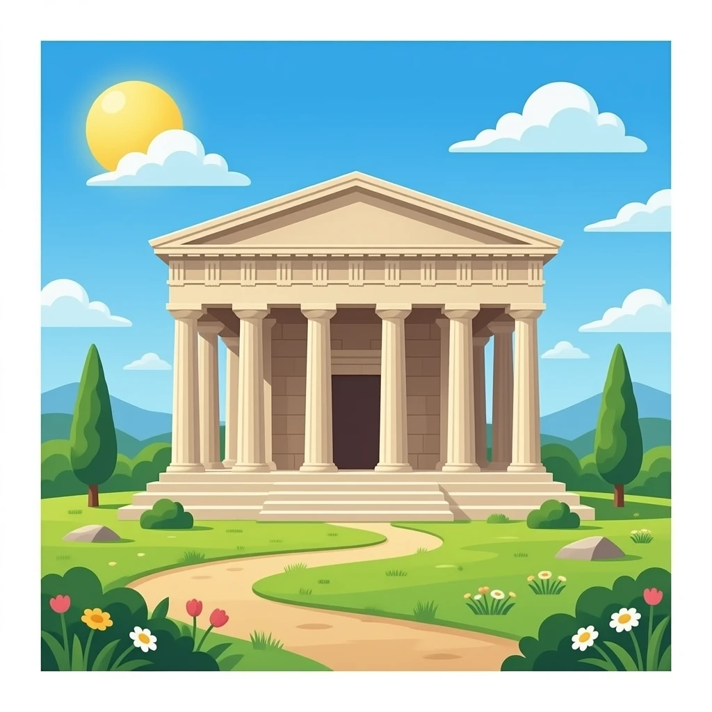 roman temple emoji