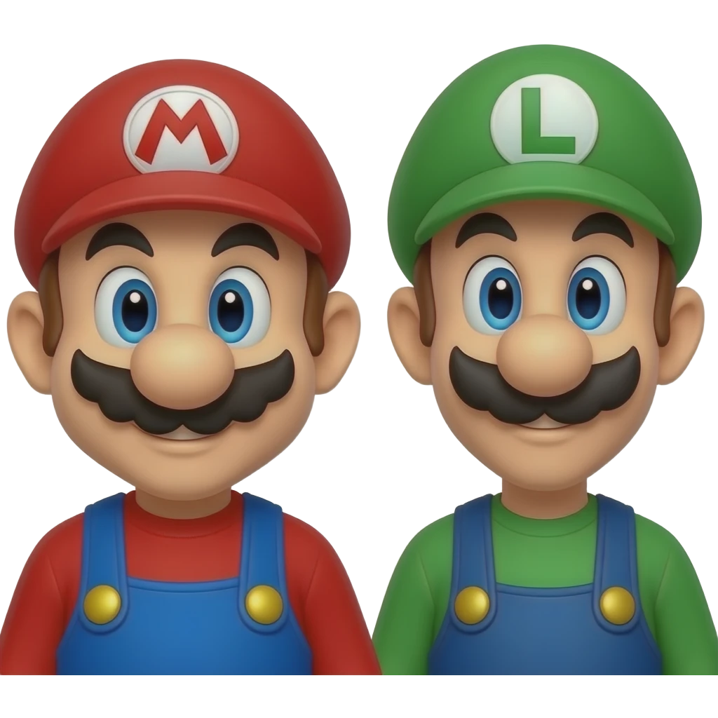 Mario y Luigi emoji