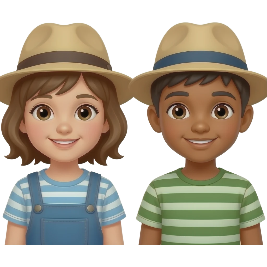 hat kids emoji