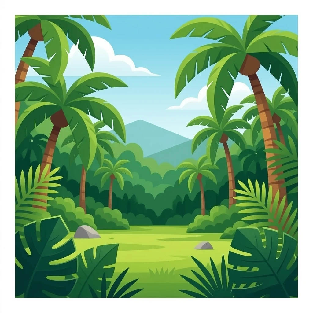 jungle emoji