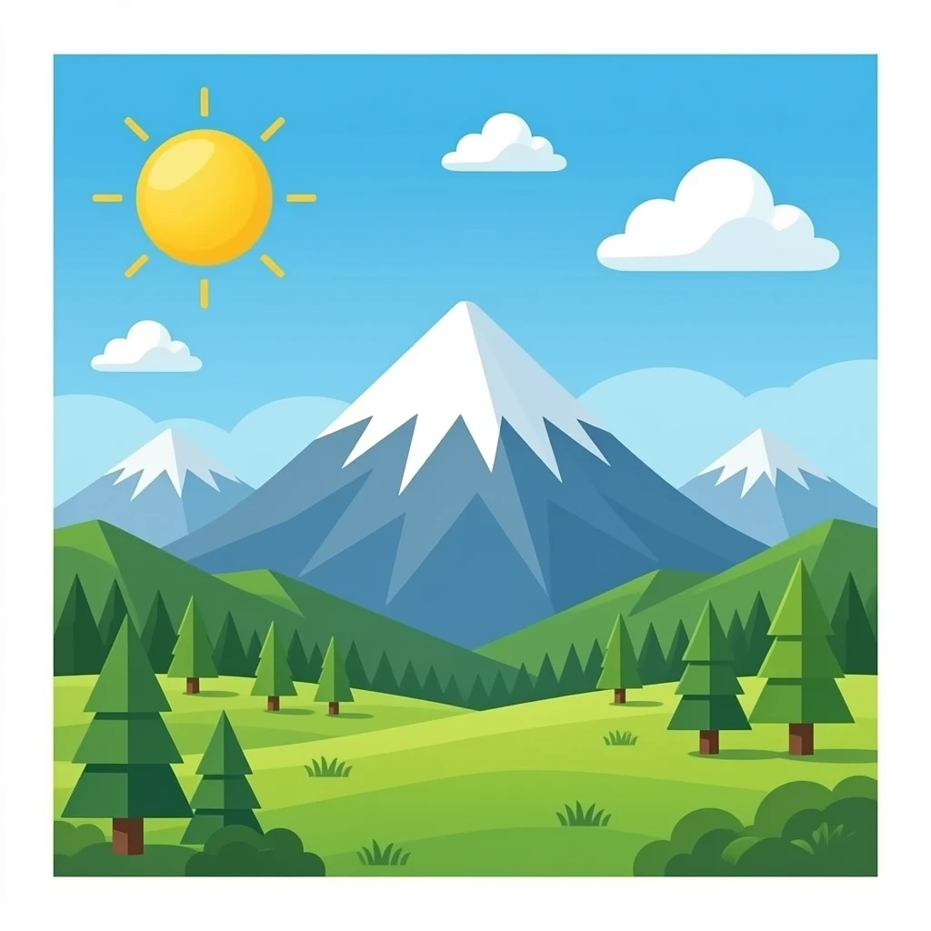 mountain emoji