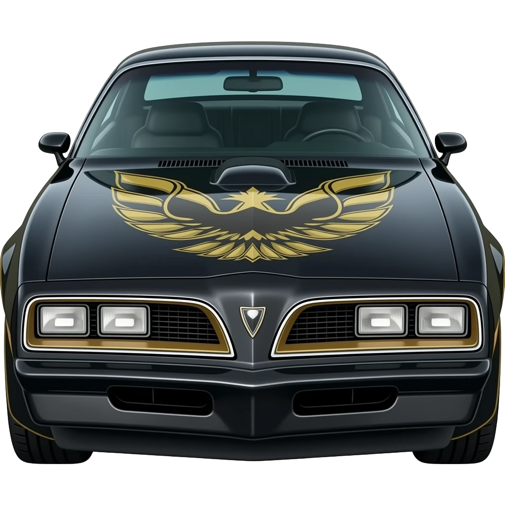 pontiac transam black emoji