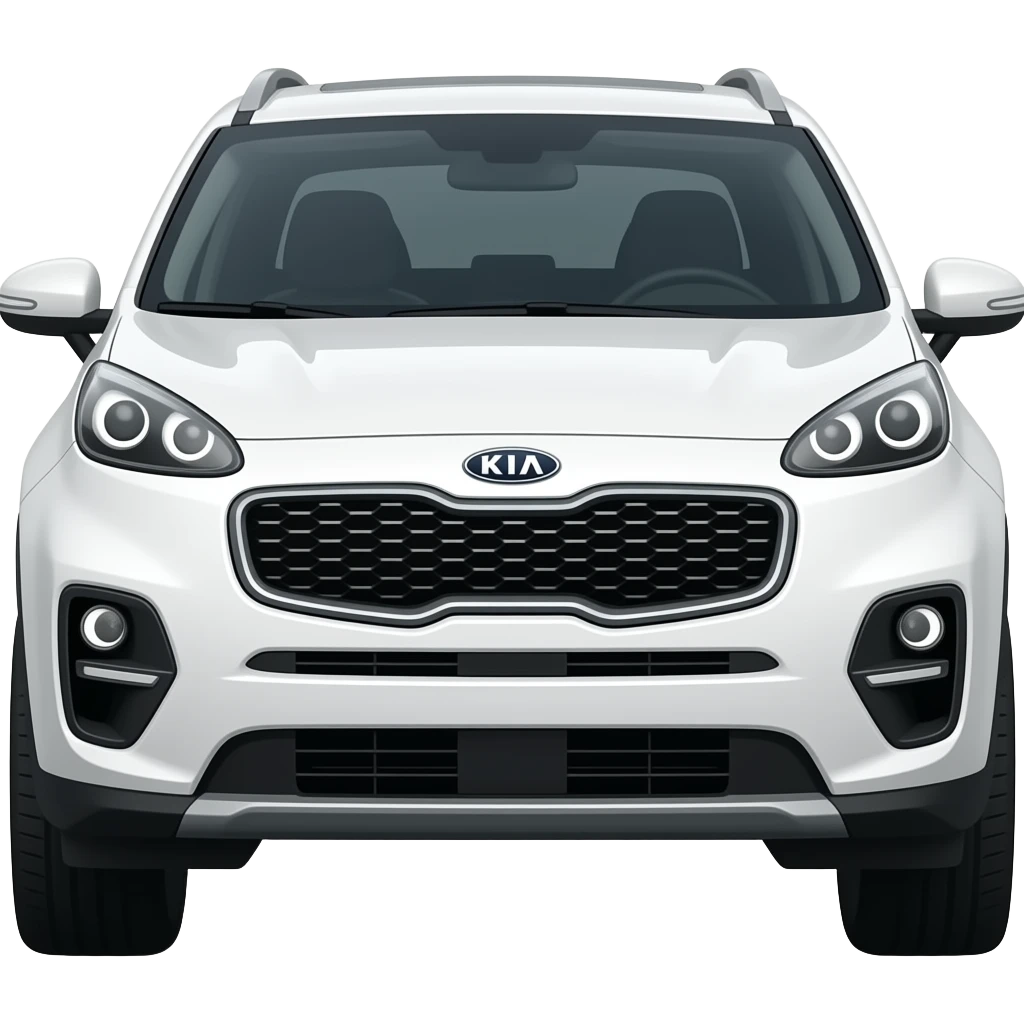 white kia sportage emoji