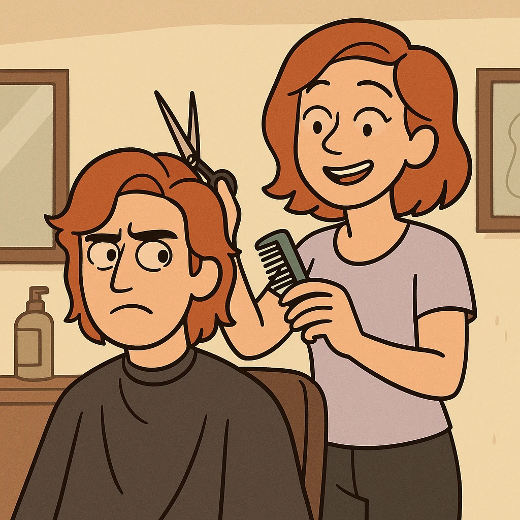 🧑‍🦰💇 emoji