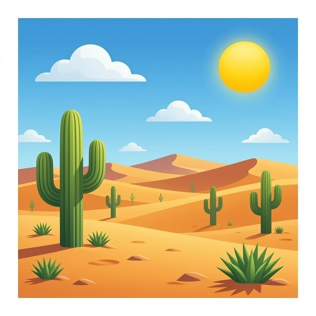 Desert emoji
