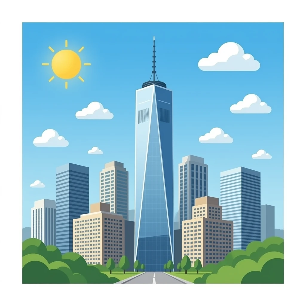 a skyskraper emoji