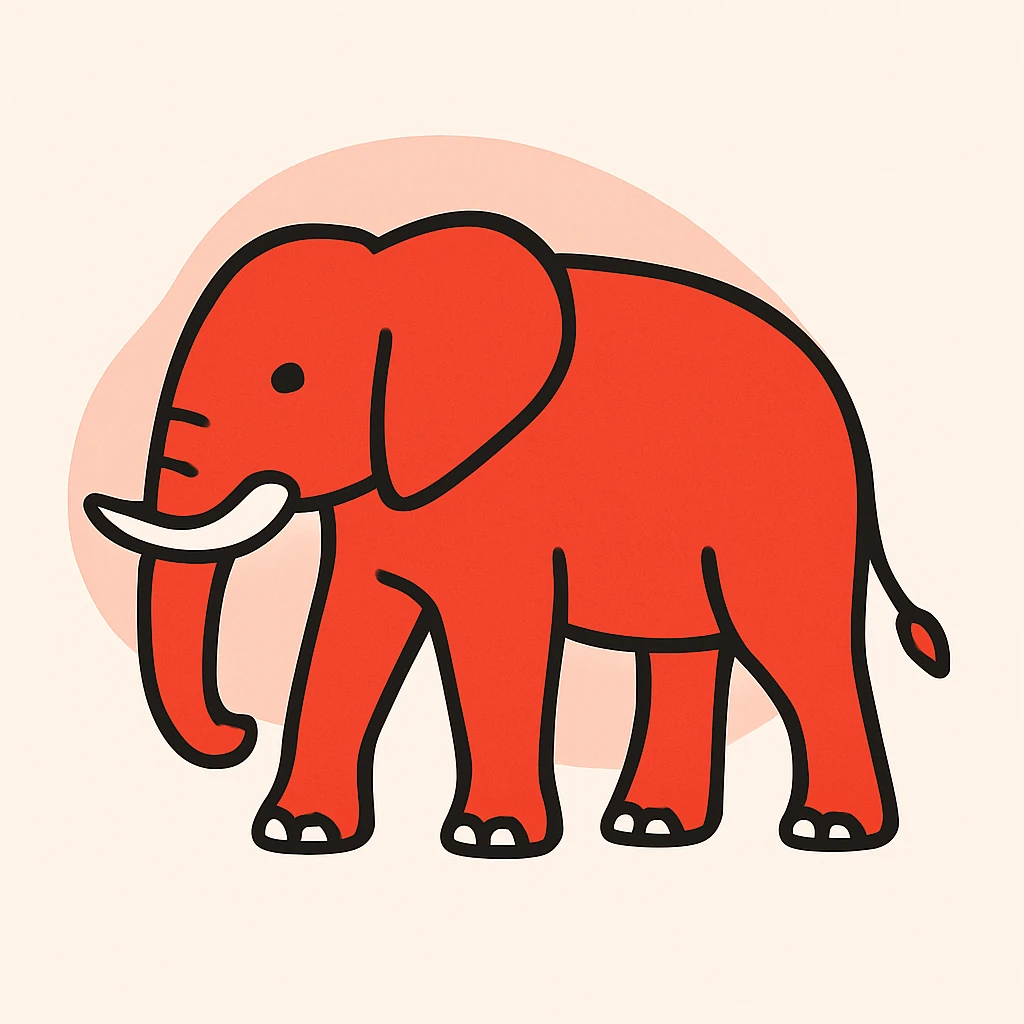 Elephant emoji