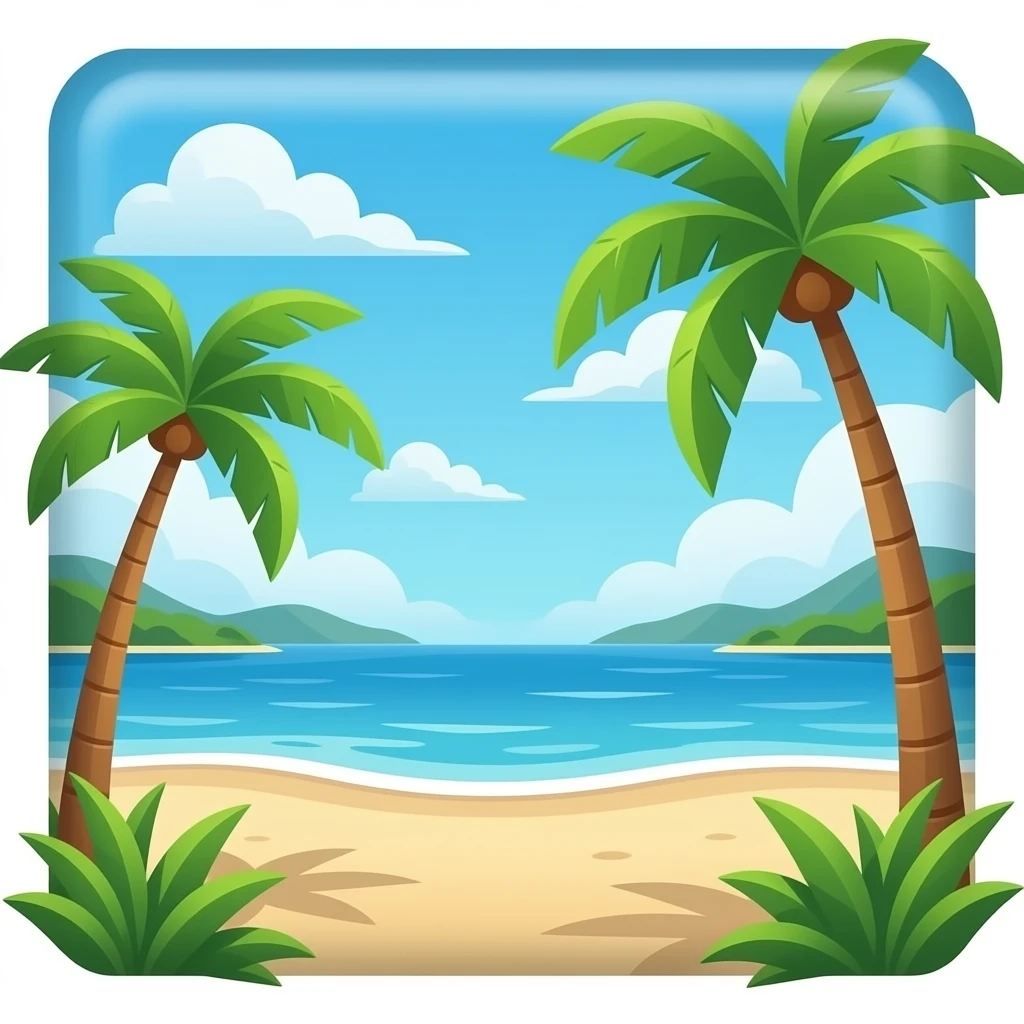 beach emoji