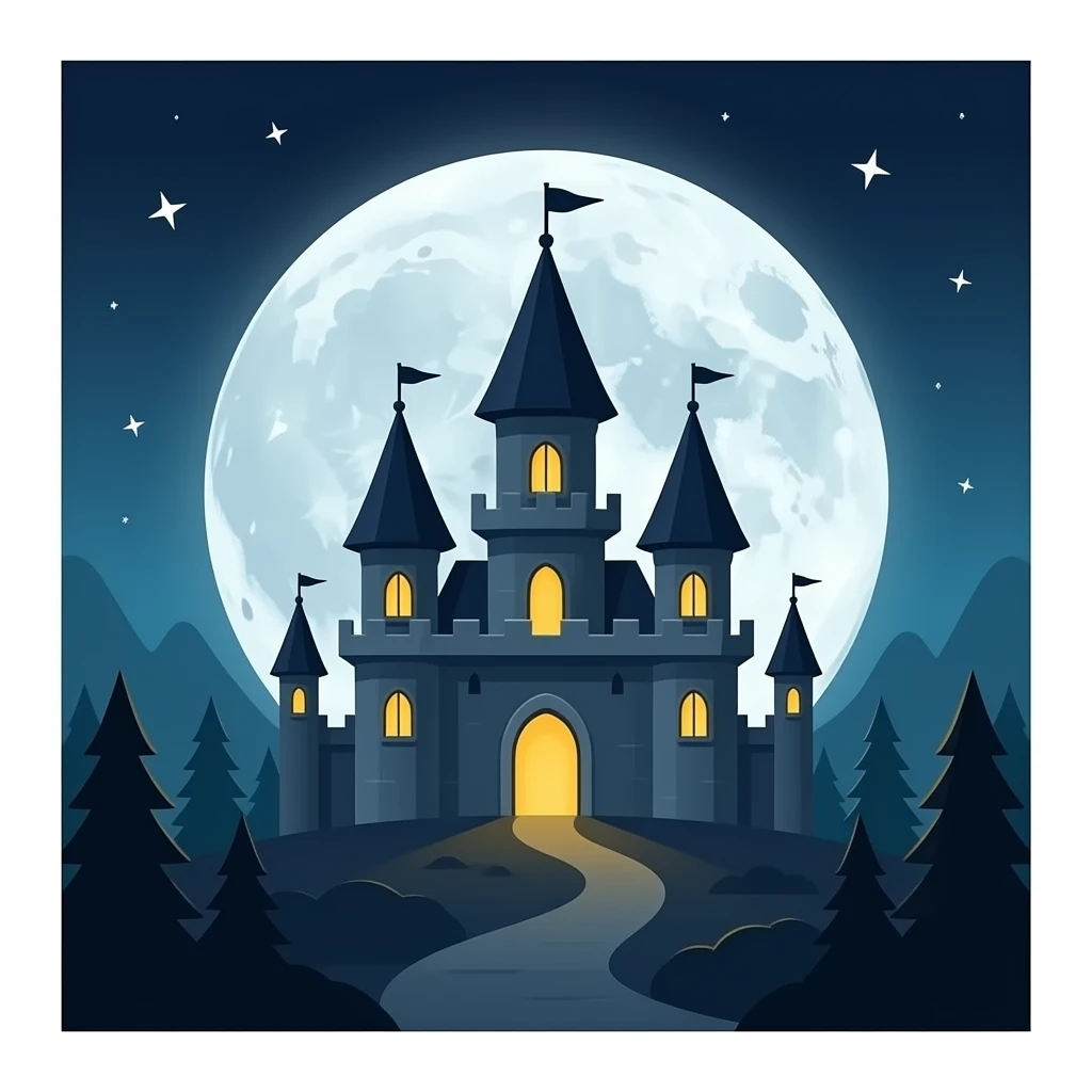 vampire castle emoji