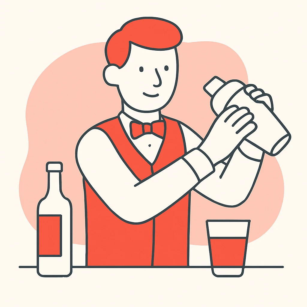 bartender mixing drinks emoji