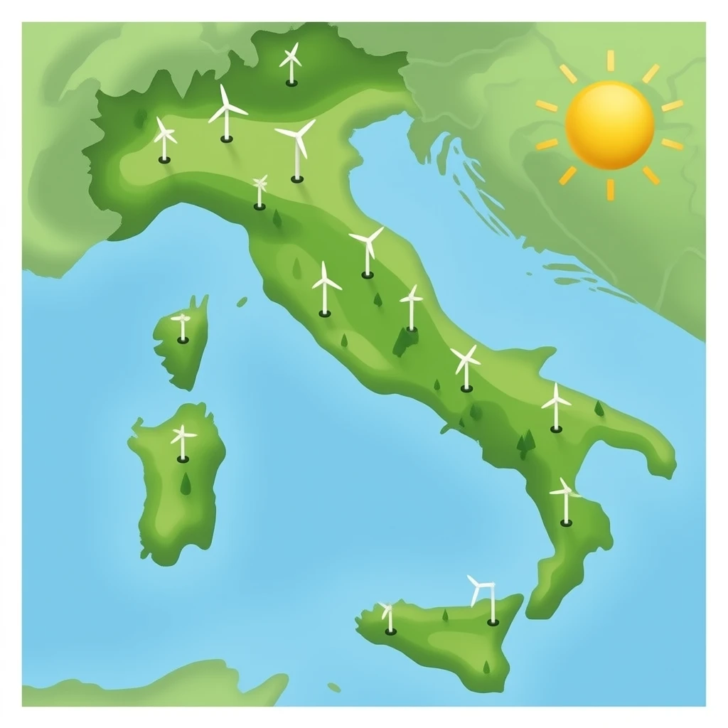 carte géographique des iles éoliennes italiennes emoji