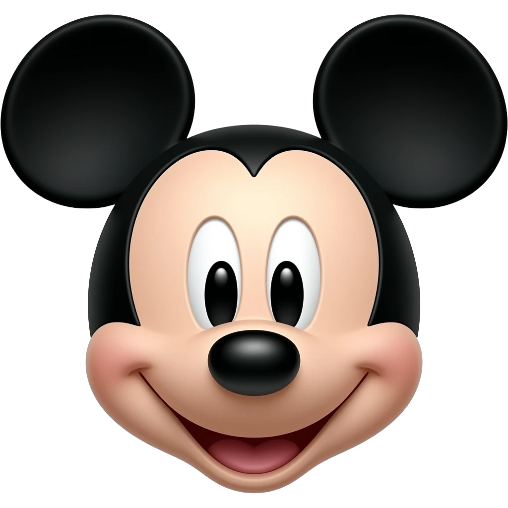 Micky Mouse emoji