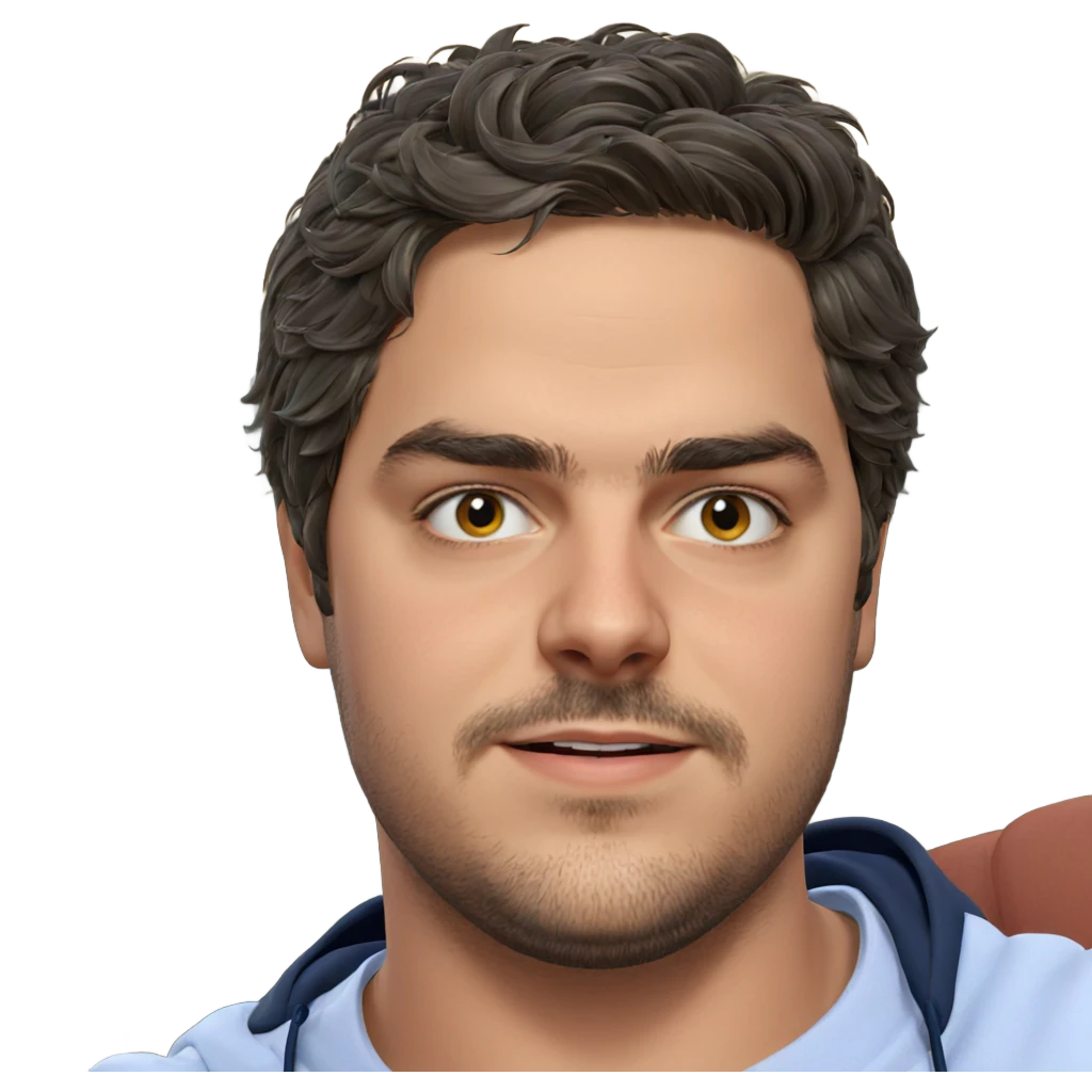 portrait of a young man emoji