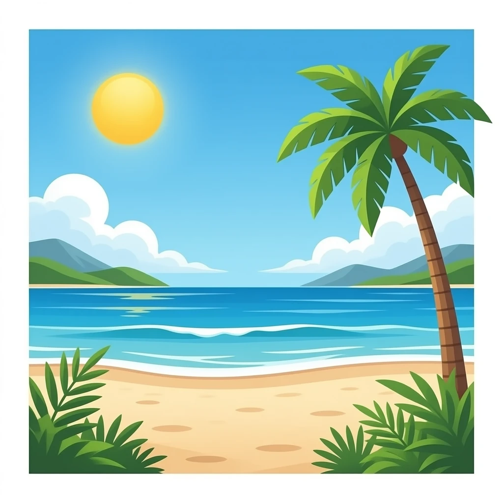 beach emoji