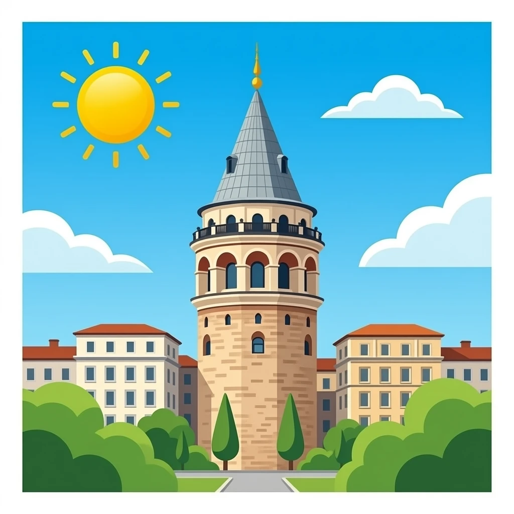 galata kulesi emoji