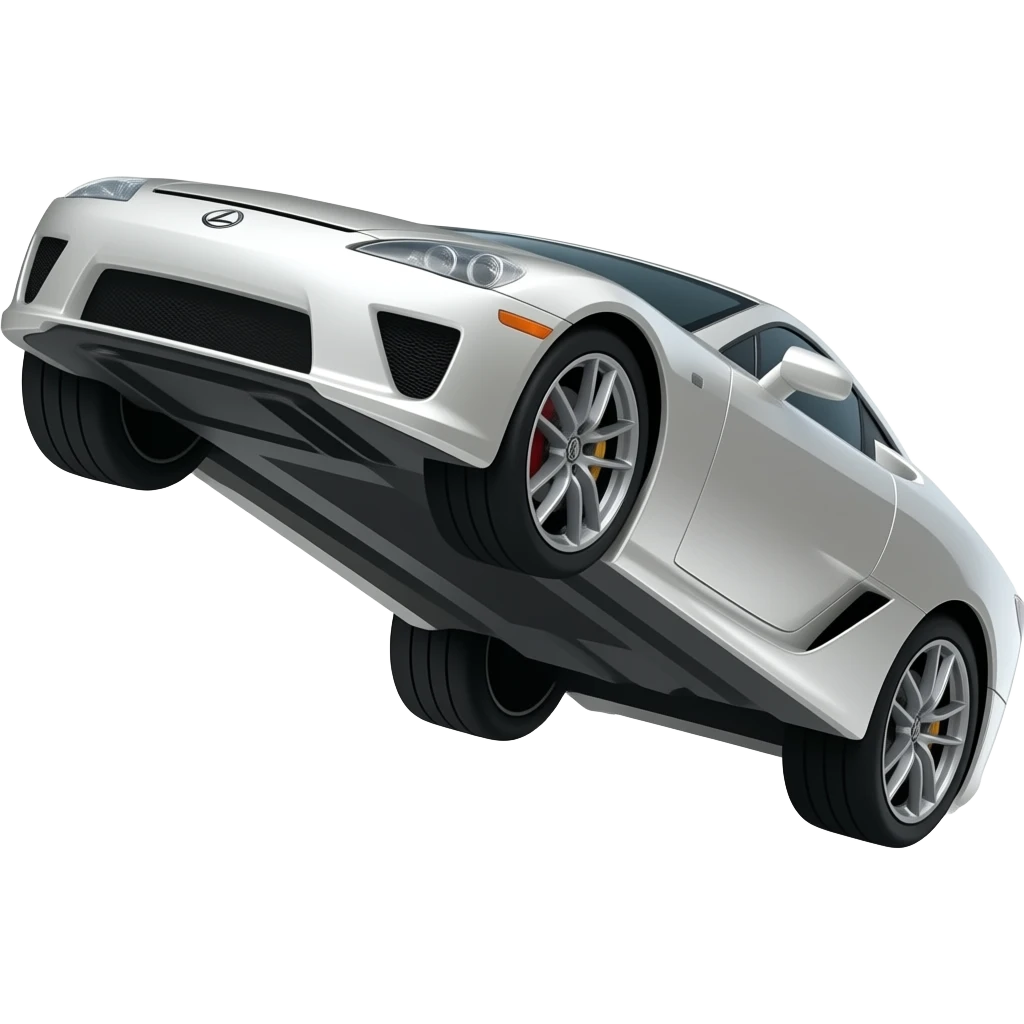 Lexus LFA TRX Jumping (2005) emoji