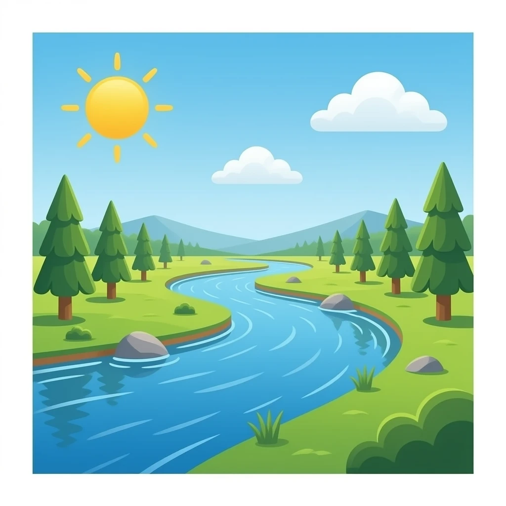 River emoji