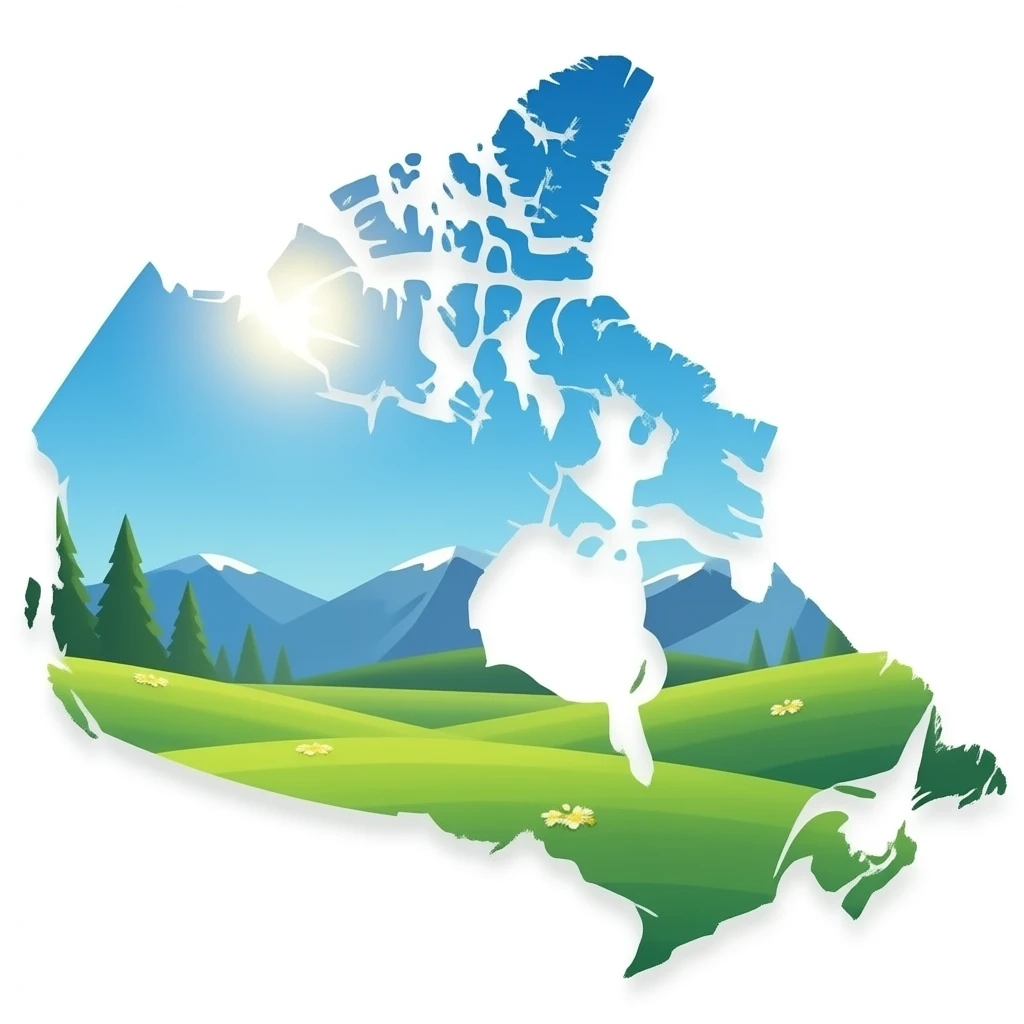 Canada map emoji