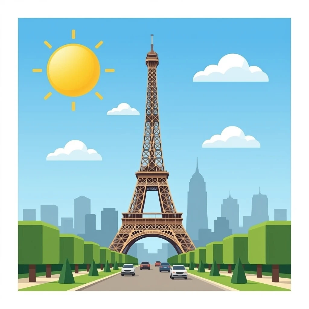Eiffel Tower emoji