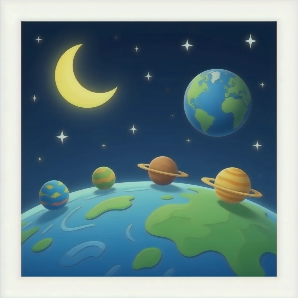Solar system emoji