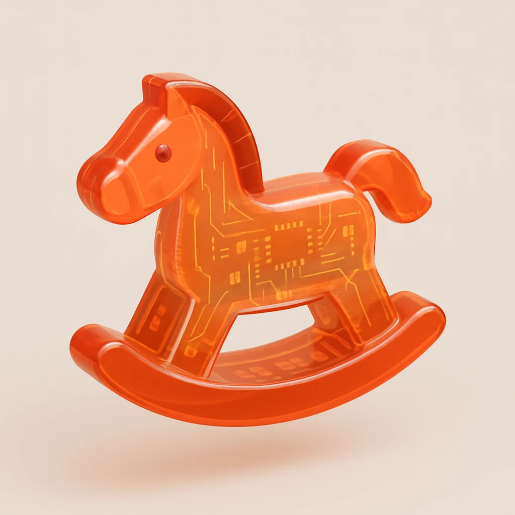 rocking horse emoji
