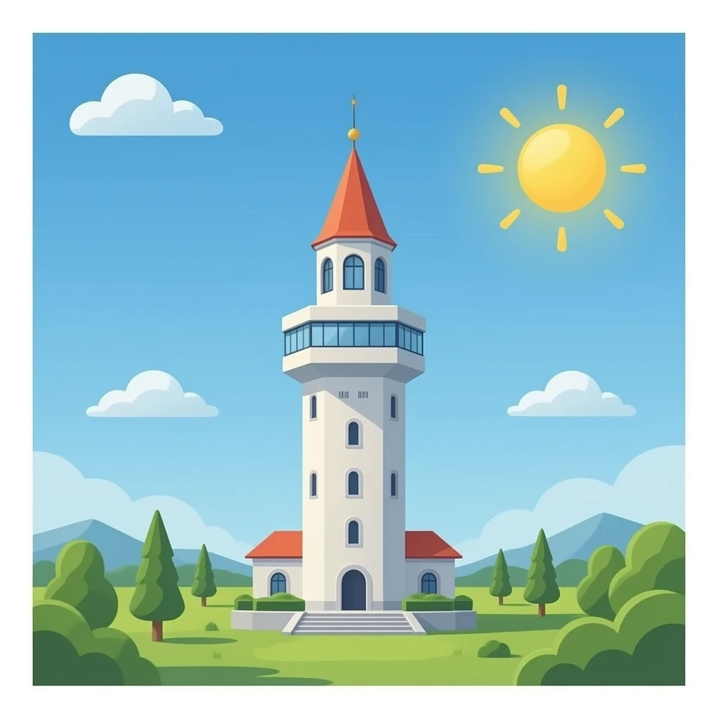 Clean window outside the tower emoji