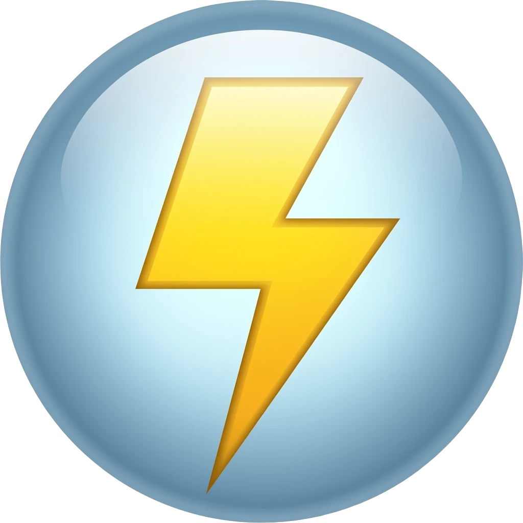 electric current emoji