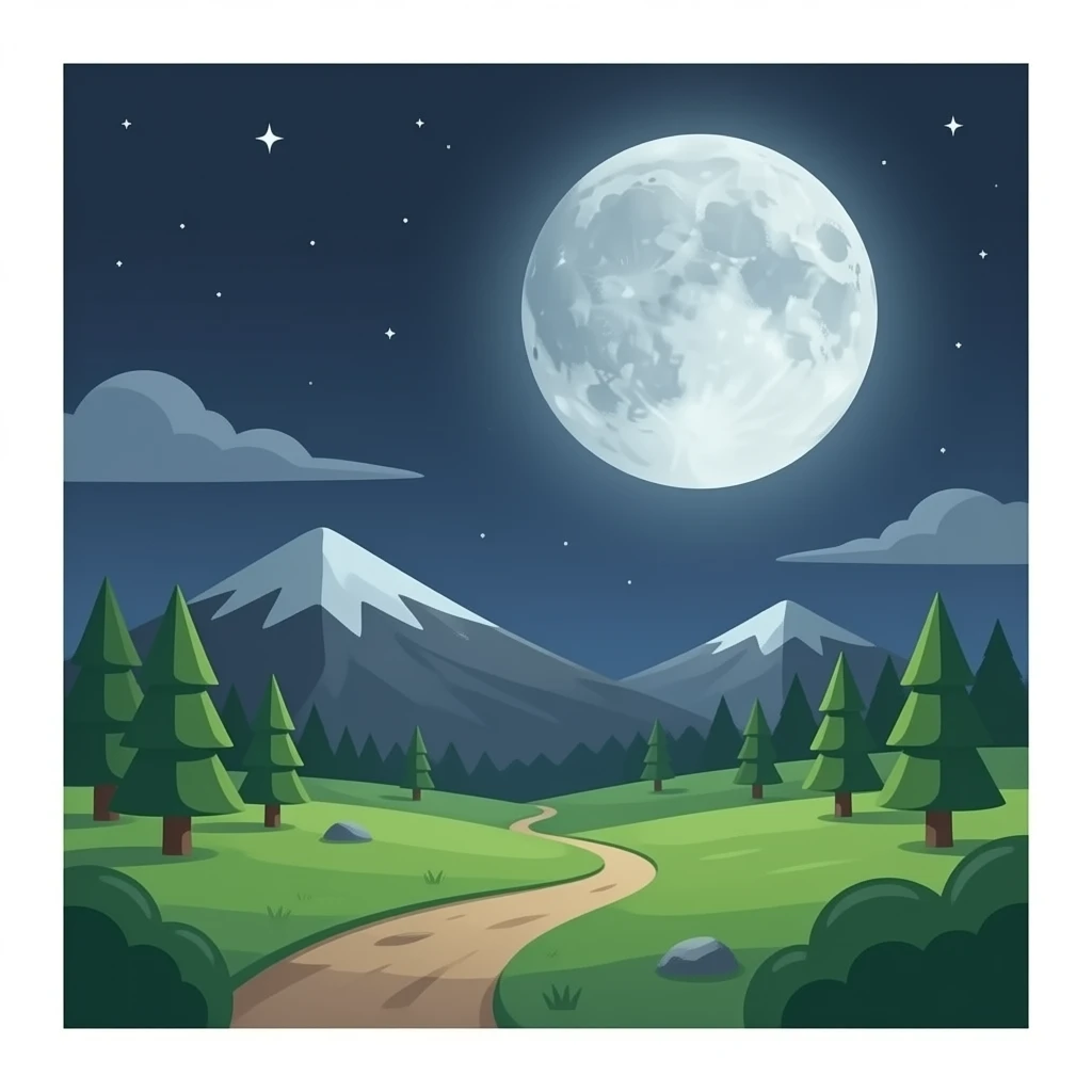 луна emoji