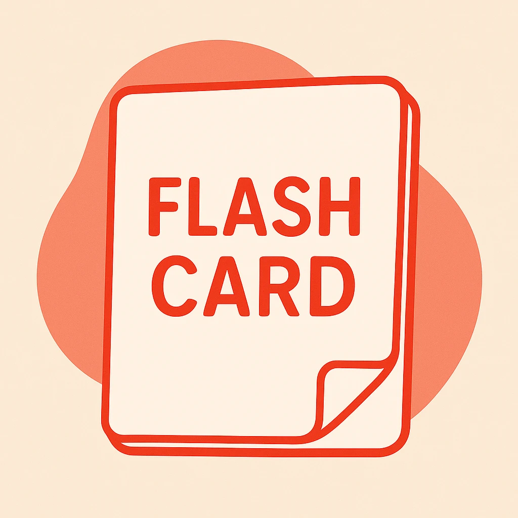 Flashcard emoji