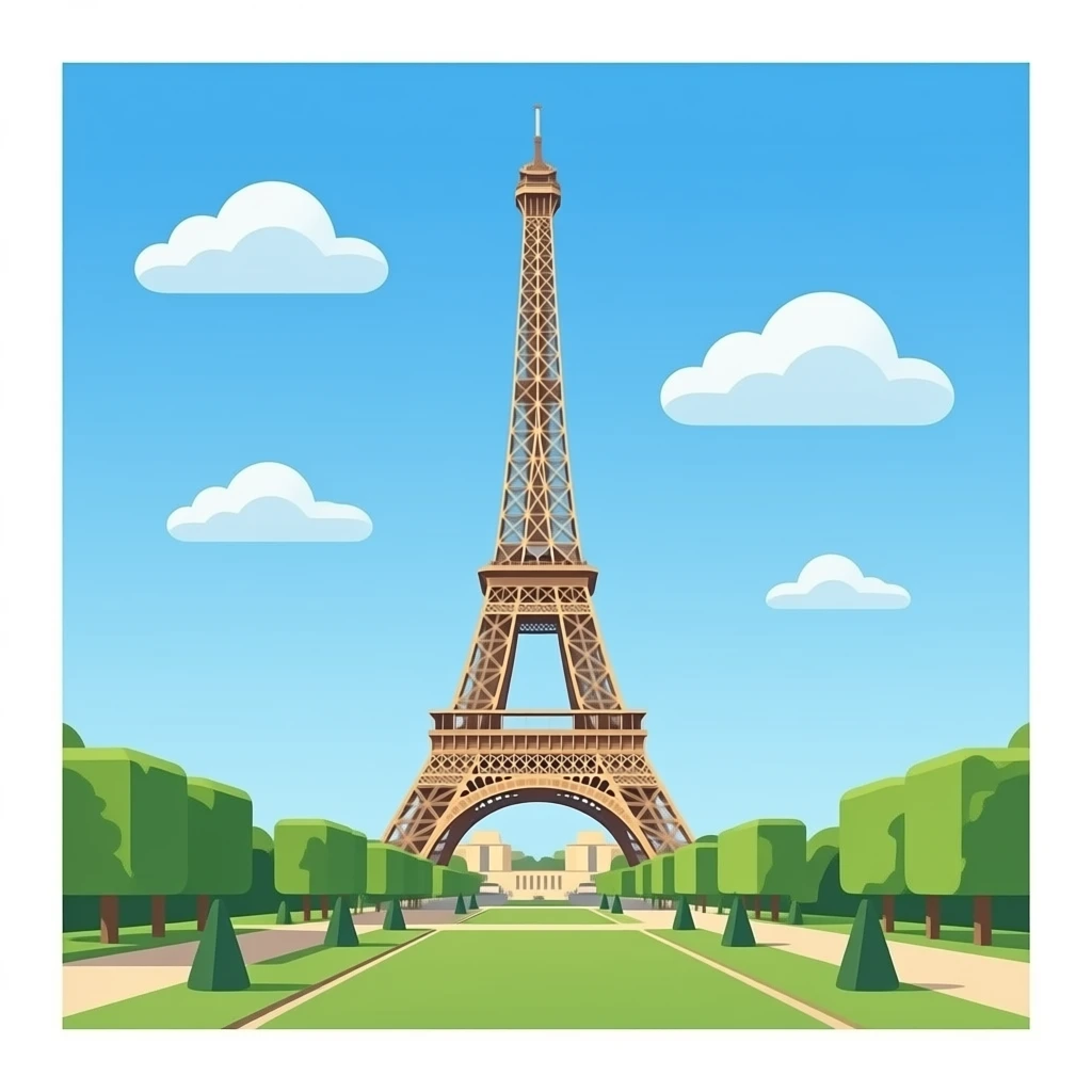 Eiffel Tower emoji